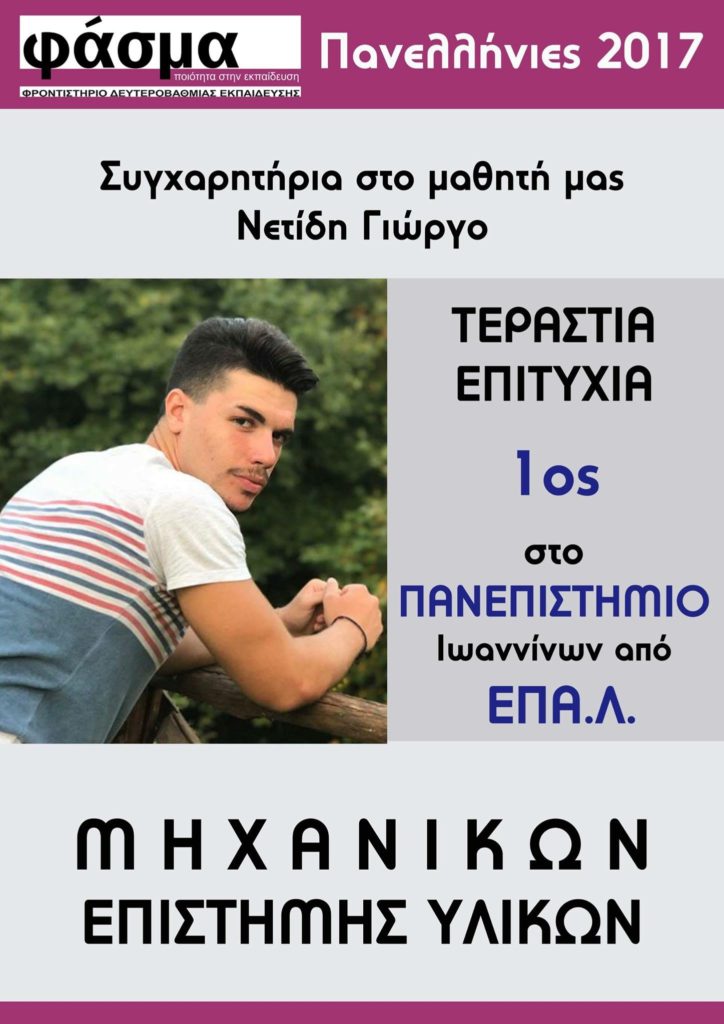 επιτυχίες Επαλ